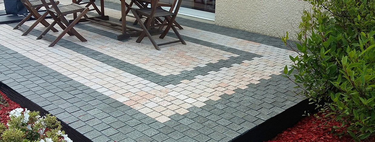 Pavés sols extérieur